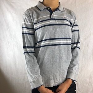 Long sleeve Tommy Hilfiger polo shirt size child L